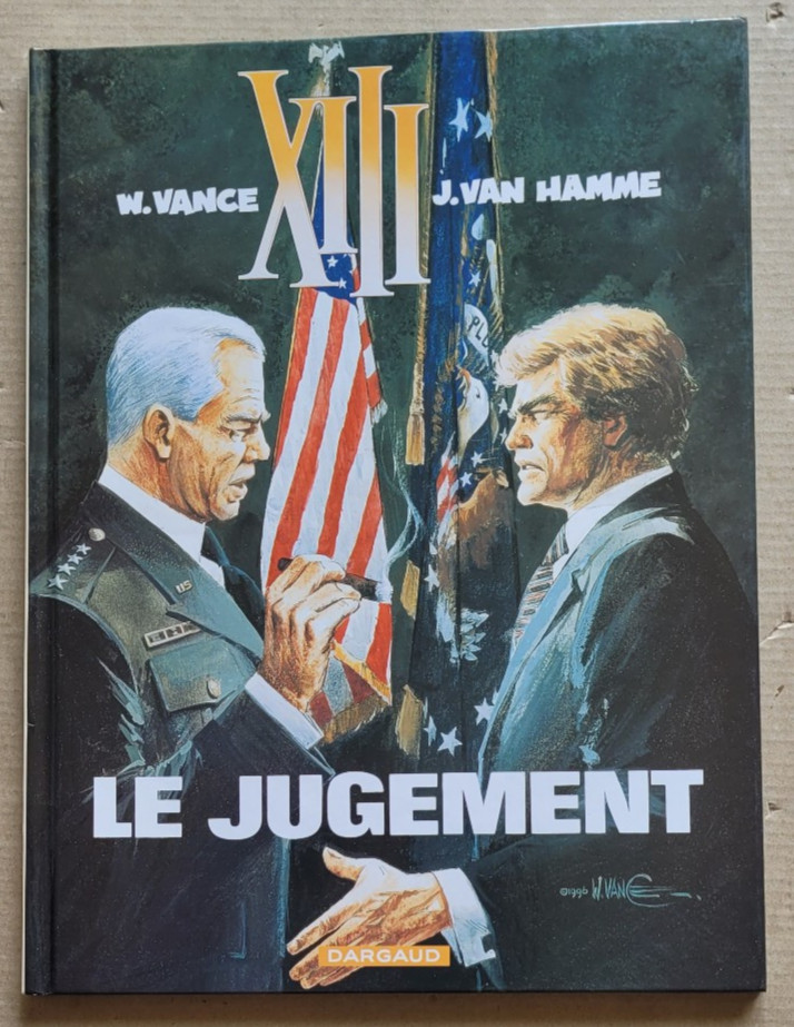 XIII T 12 Le Jugement  W VANCE & Van HAMME éd Dargaud rééd