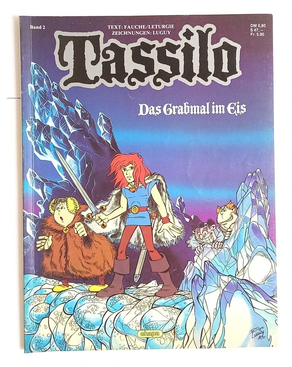 Tassilo Volume 2 - La Tomba nel Ghiaccio - Fumetto - Vintage - Usato