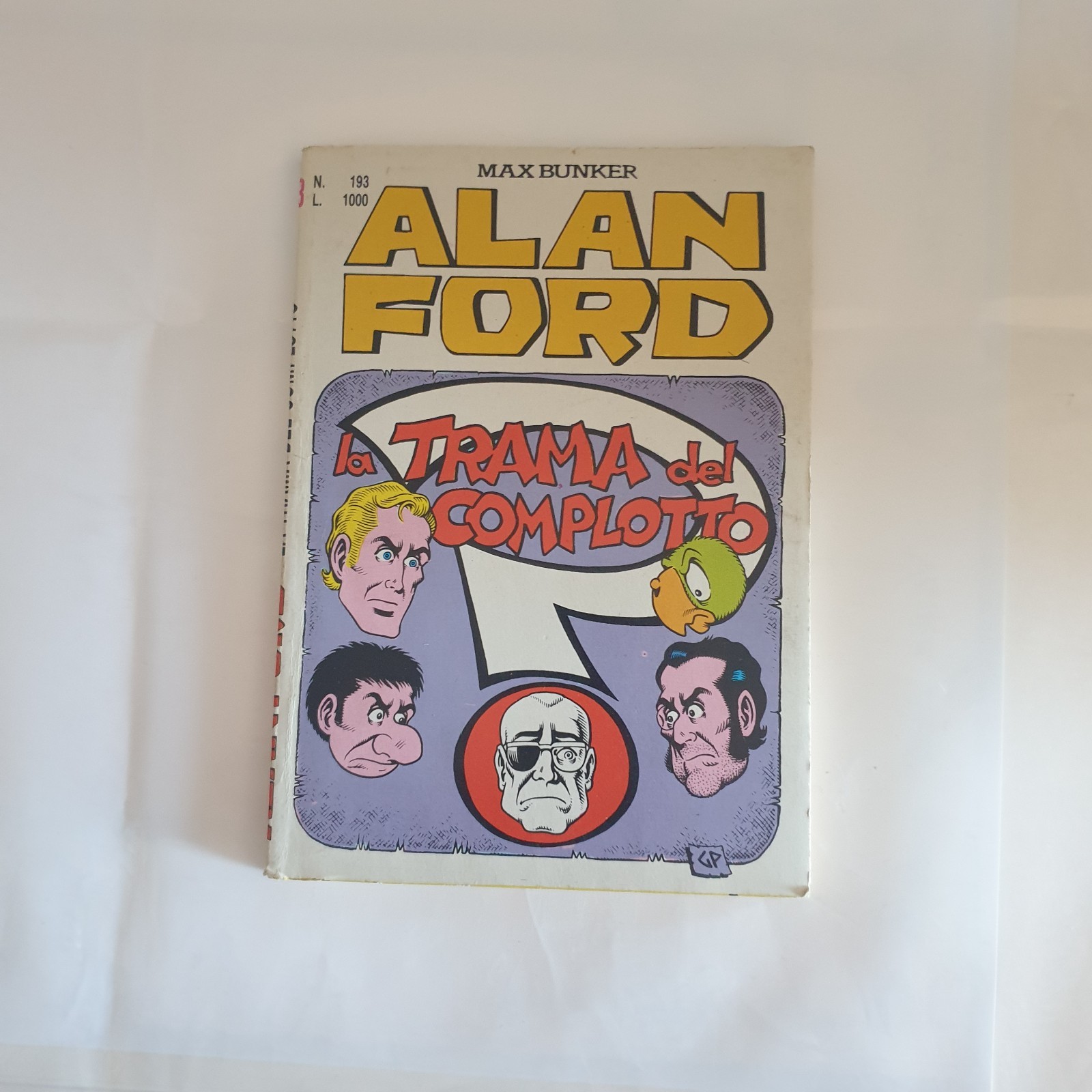 PRB CORNO ALAN FORD n.193 ORIGINALE OTTIMO