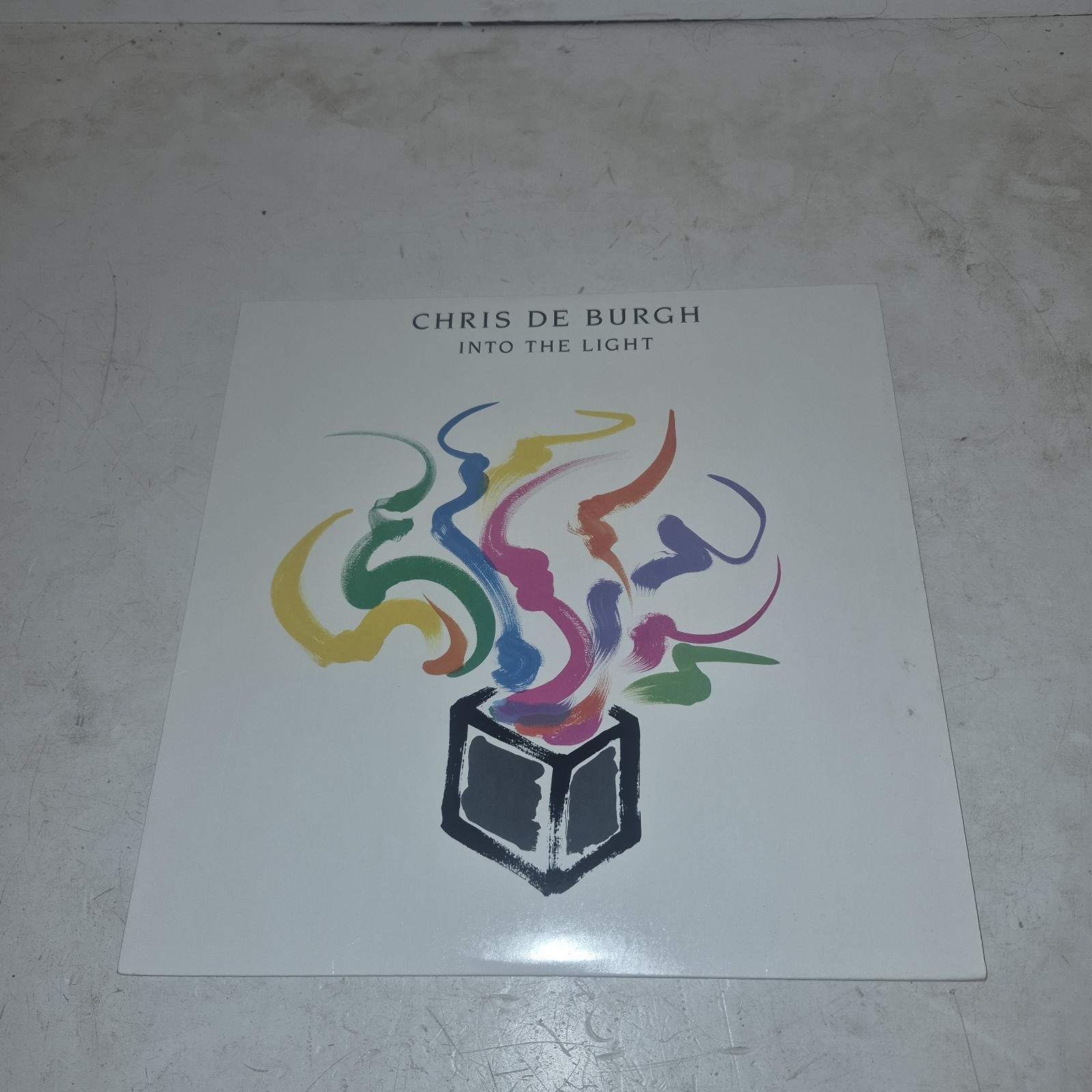 CHRIS DE BURGH - INTO THE LIGHT 1986 VINYL LP. AMA 5121. Ex/Ex.   LADY IN RED