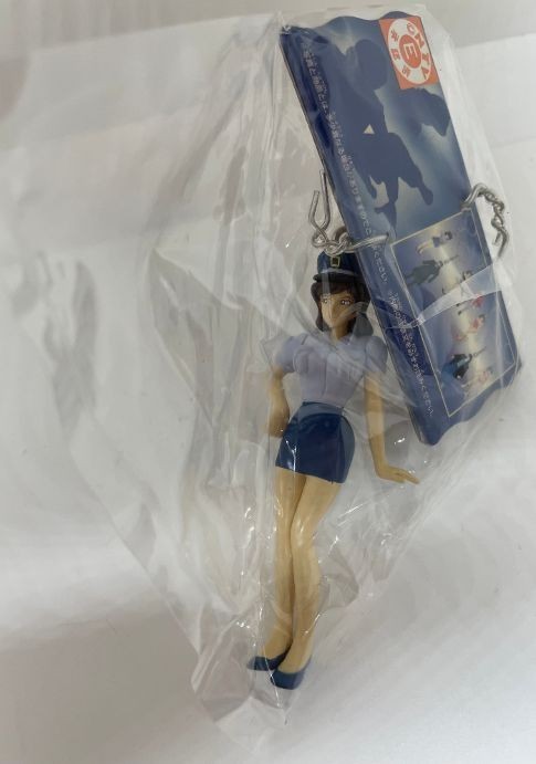 LUPIN The 3rd III - FUJIKO MINE FIGURE KEYRING KEYCHAIN PORTACHIAVI POLICEWOMAN