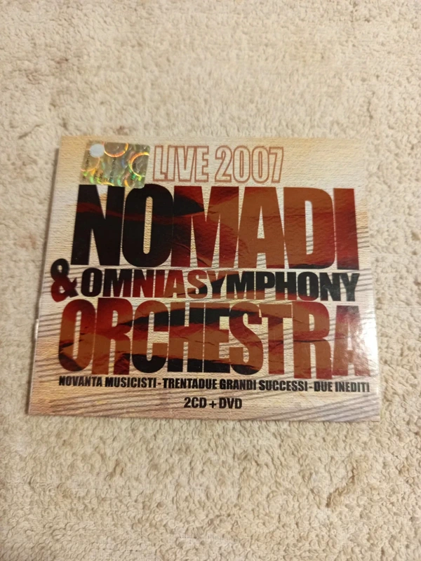 Nomadi & Omnia Symphony Orchestra 2cd+1 dvd