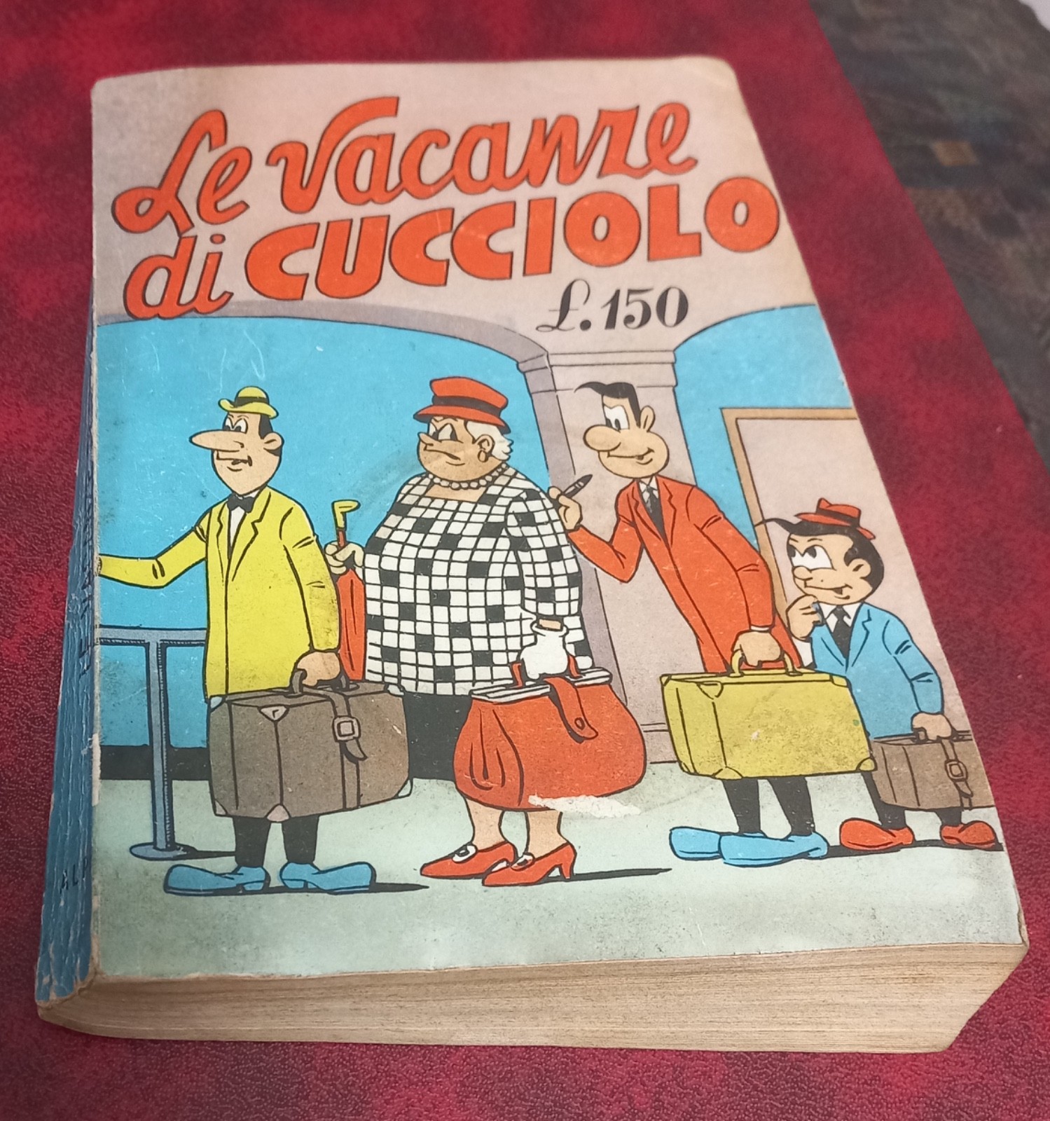 Raccolta GIOCHI DI CUCCIOLO: LE VACANZE DI CUCCIOLO (Alpe, 1962) - RARISSIMA !!!