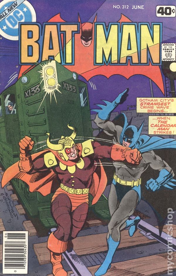Batman #312 VG 1979 Immagine Stock
