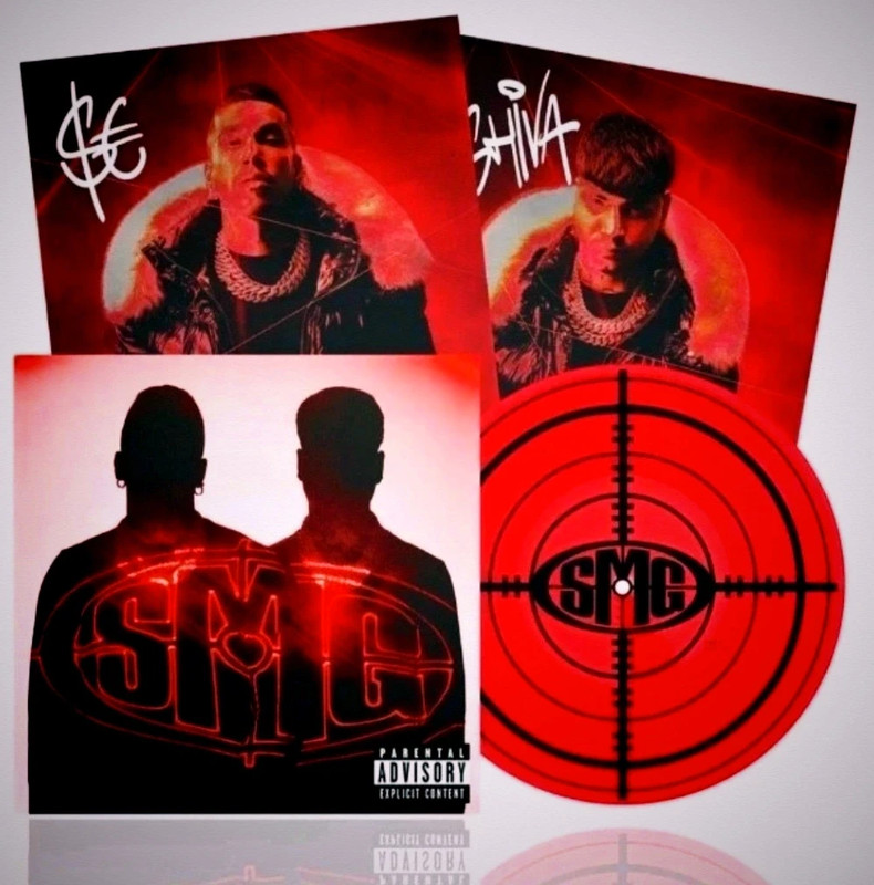 Smg lp Vinile Autografato sferaebbasta shiva rap hip hop italiano