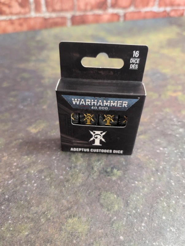 [Warhammer] dados custodes