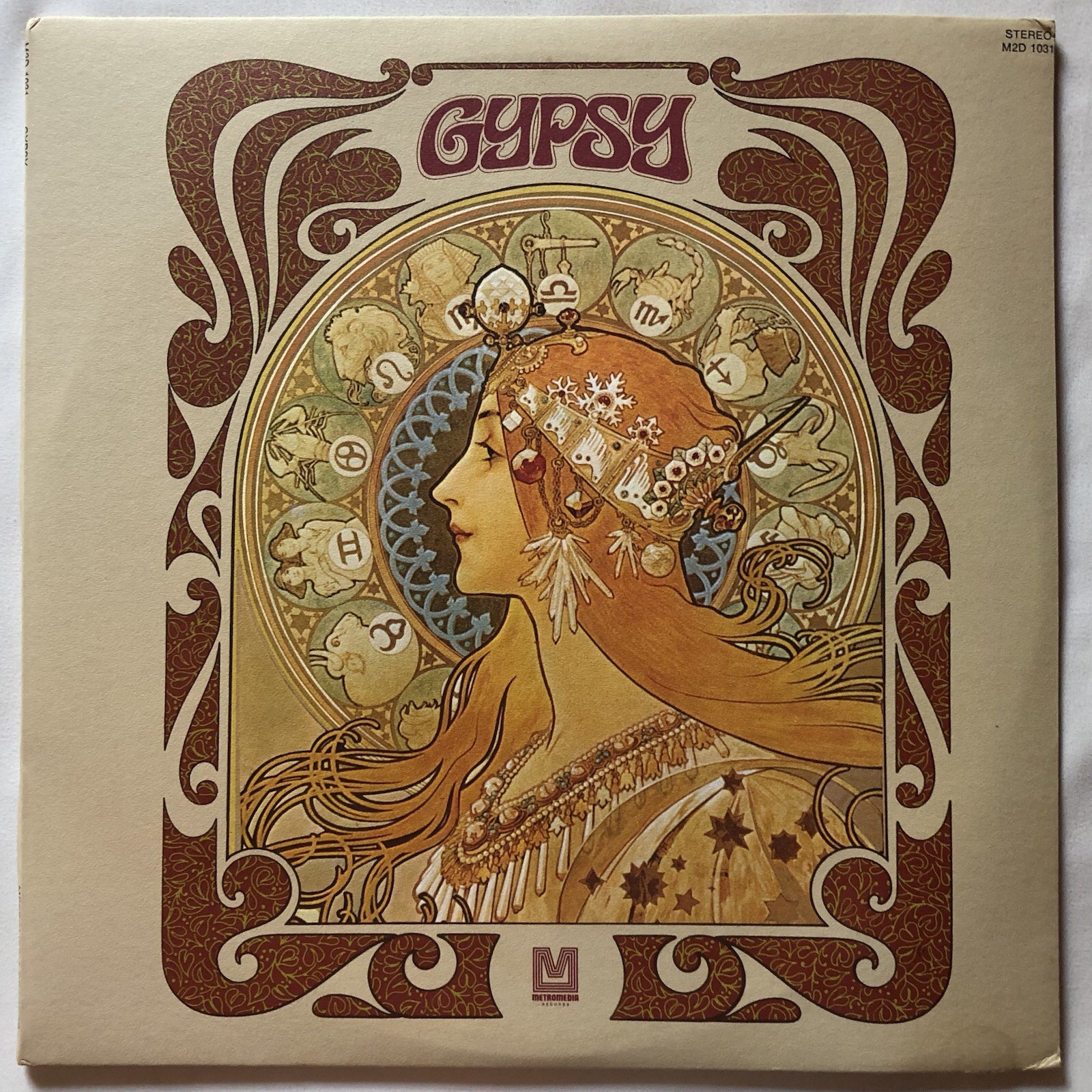 Acid Rock Psychedelic Prog Original Gypsy 2LP Metromedia Records VG+ Vinyl 