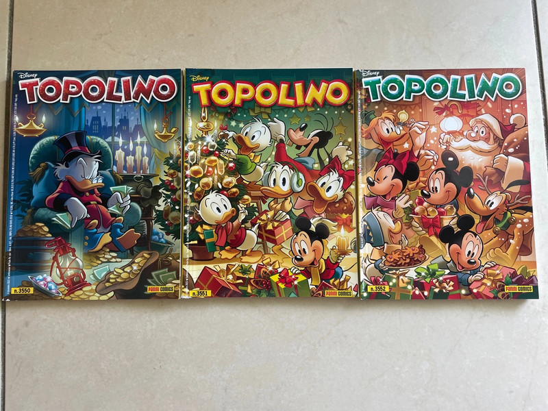Topolino 3550-3551-3552