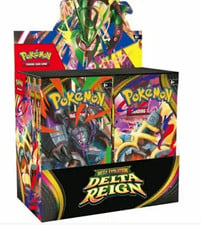 Pokémon TCG Delta Reign Rayquaza Scatola Espositore Booster Sigillata (PREVENDITA)