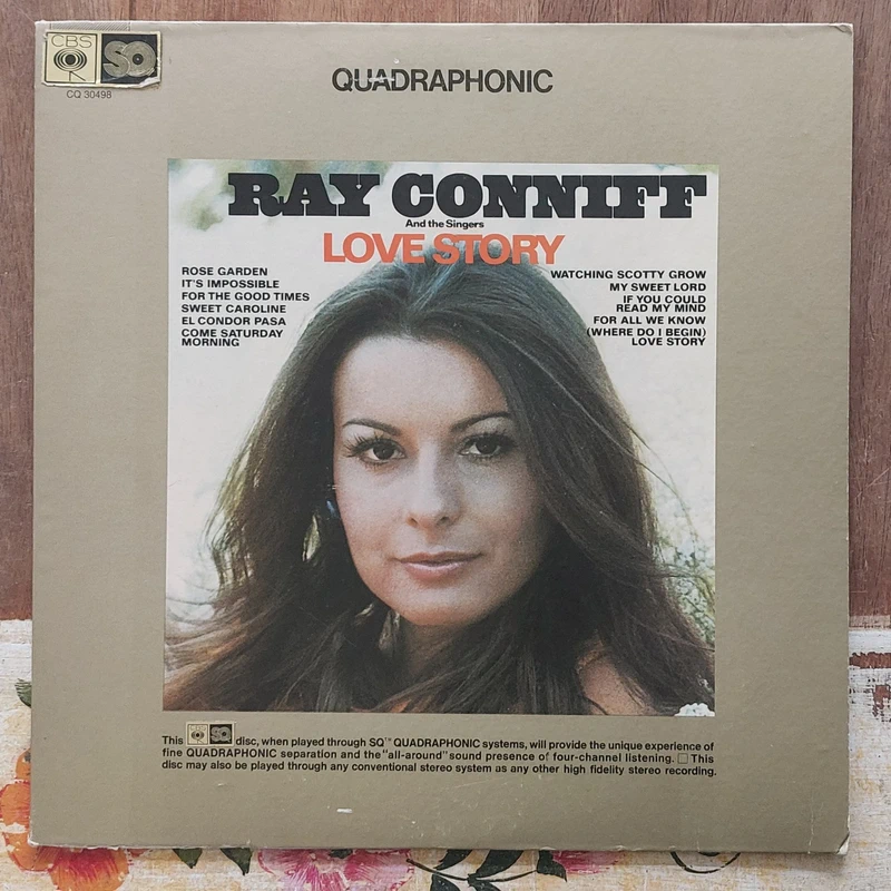 Ray Conniff and the Singers - Love Story (Quadrophonic pressing)