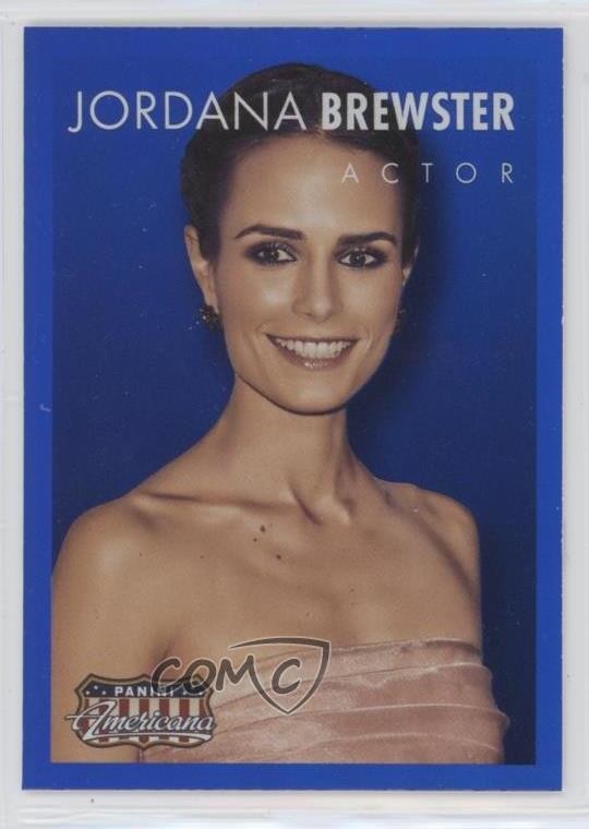 2015 Panini Americana Blue Jordana Brewster #57 5m1