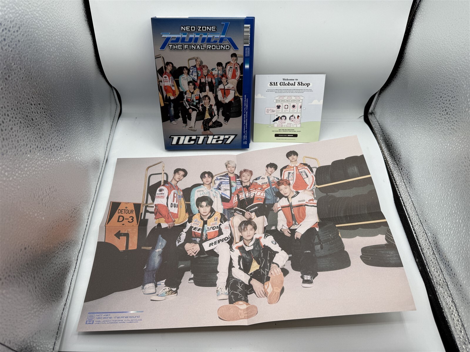NCT 127 THE 2ND ALBUM NEO ZONE THE FINAL ROUND CD PHOTOBOOK POSTER SET