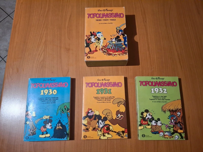 Topolinissimo Oscar Mondadori 1930 - 1931 - 1932