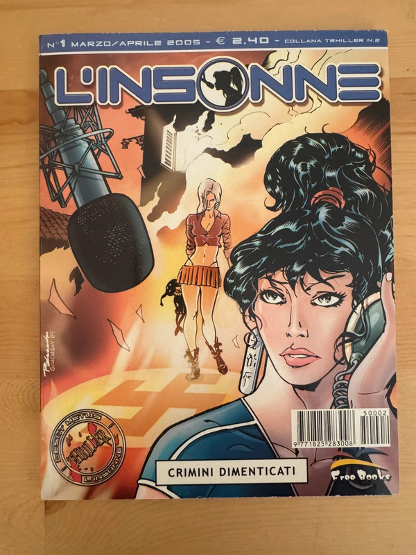 Lotto fumetto “L’insonne” sequenza completa 1-10