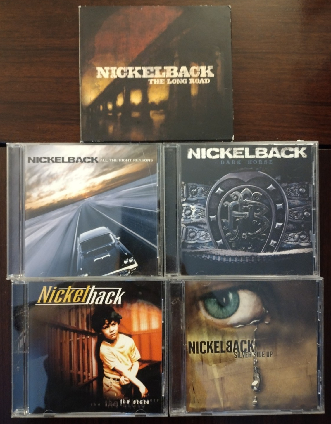 Nickelback 5 CD Lot