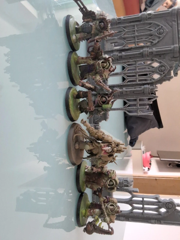 Dwath guards terminator+lord of virulence warhammer 40k