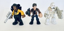 3 Eroi Galattici Star Wars Contrabbandieri e Mascalzoni Figure Lando Trooper Solo