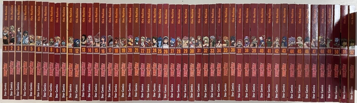 FAIRY TAIL 1/52 di HIRO MASHIMA - SEQUENZA COMPLETA STAR COMICS