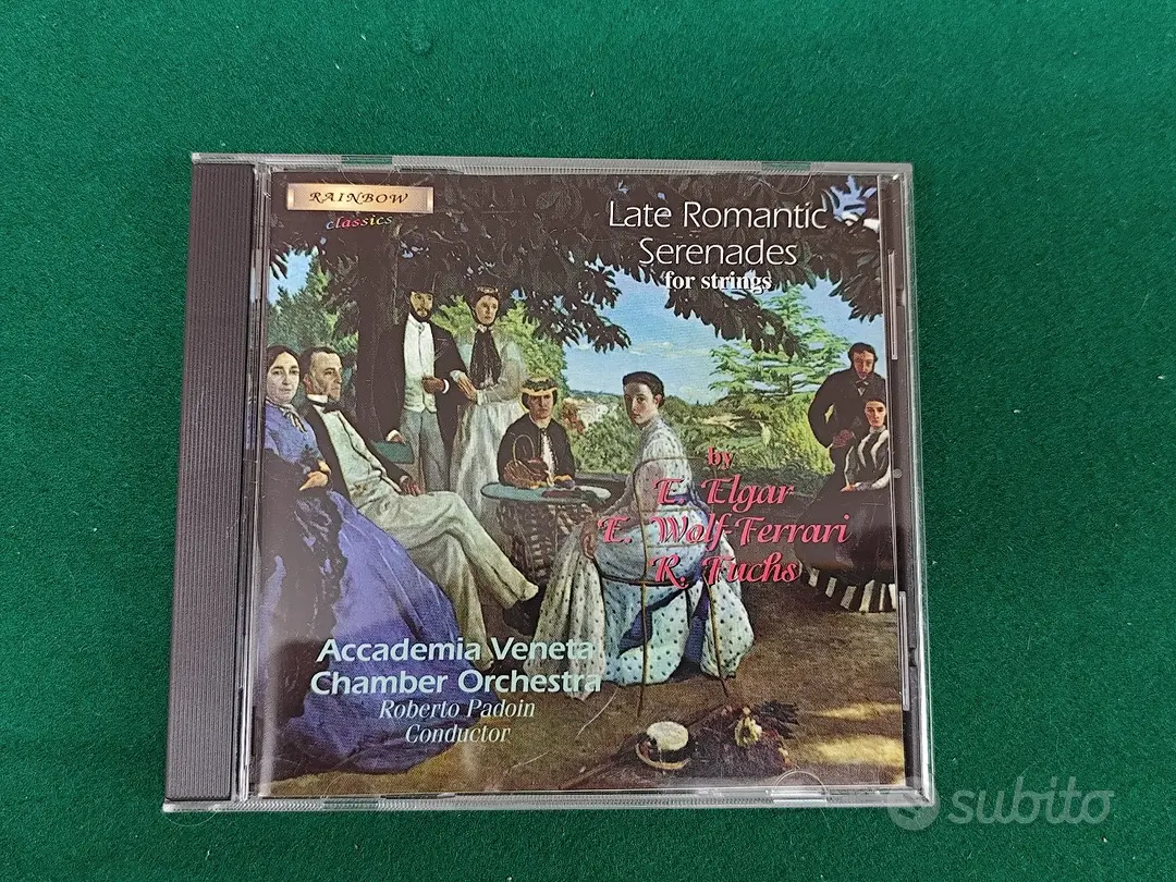 Late romantic serenades for strings CD