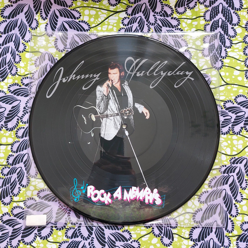 Johnny Haliday picture disc
