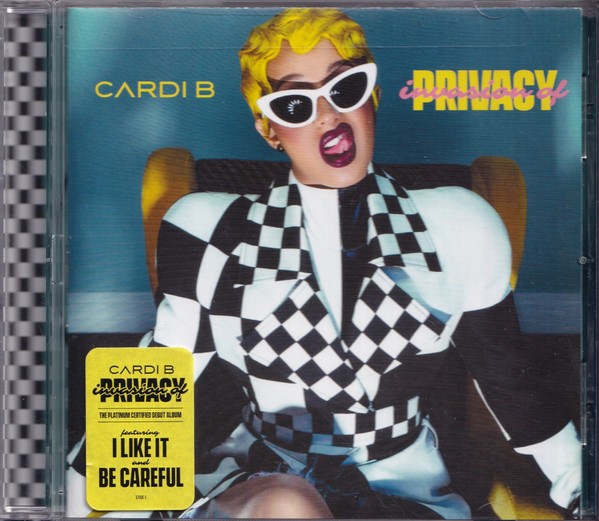 CARDI B - Invasion of Privacy (CD, 2018) [Clean] EX NM
