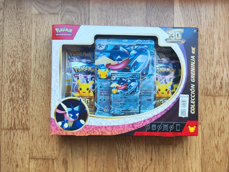 Colección Greninja ex Pokémon 30 aniversario