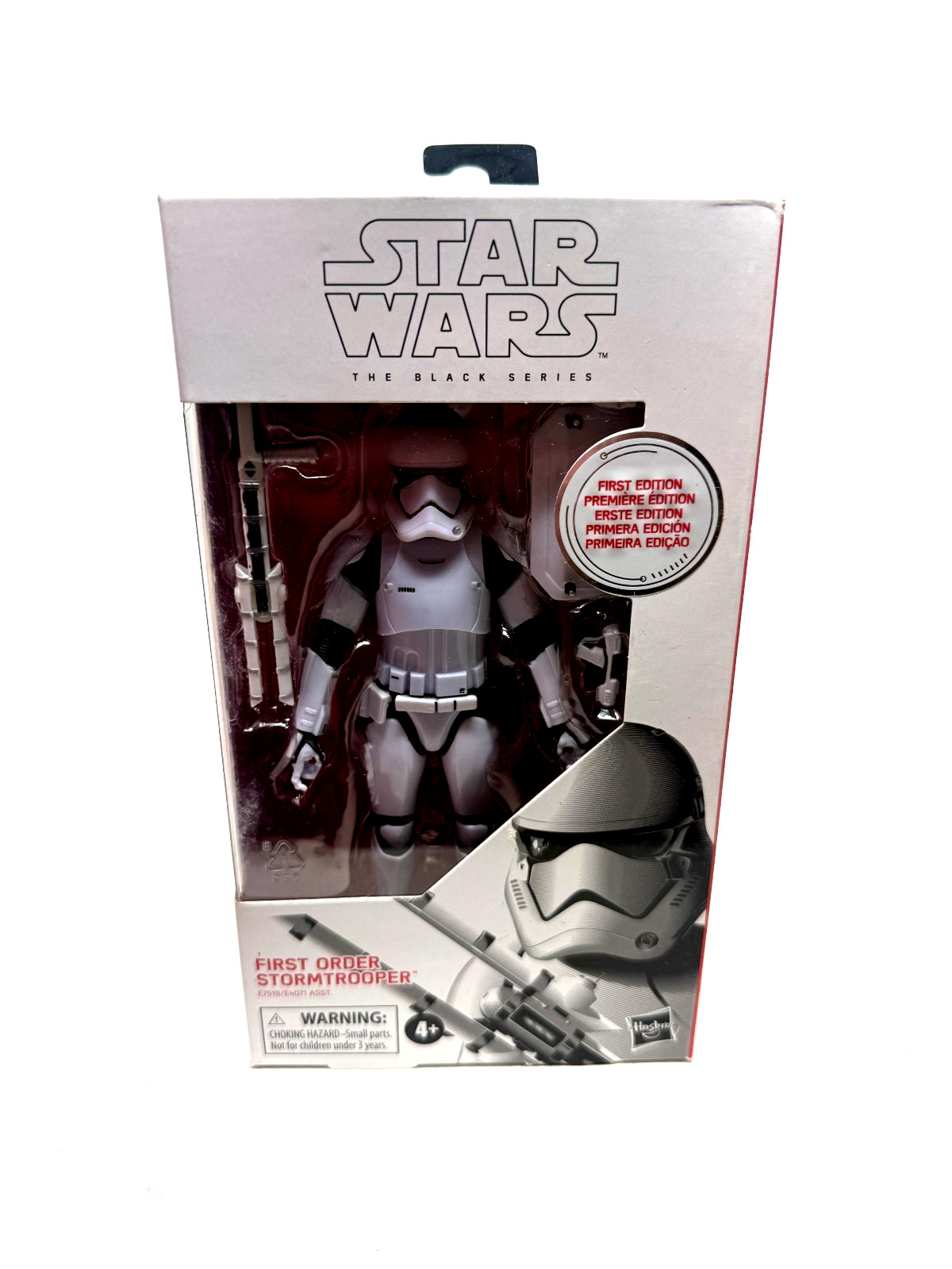 Star Wars Hasbro Black Series First Order Stormtrooper Action Figure (T7)