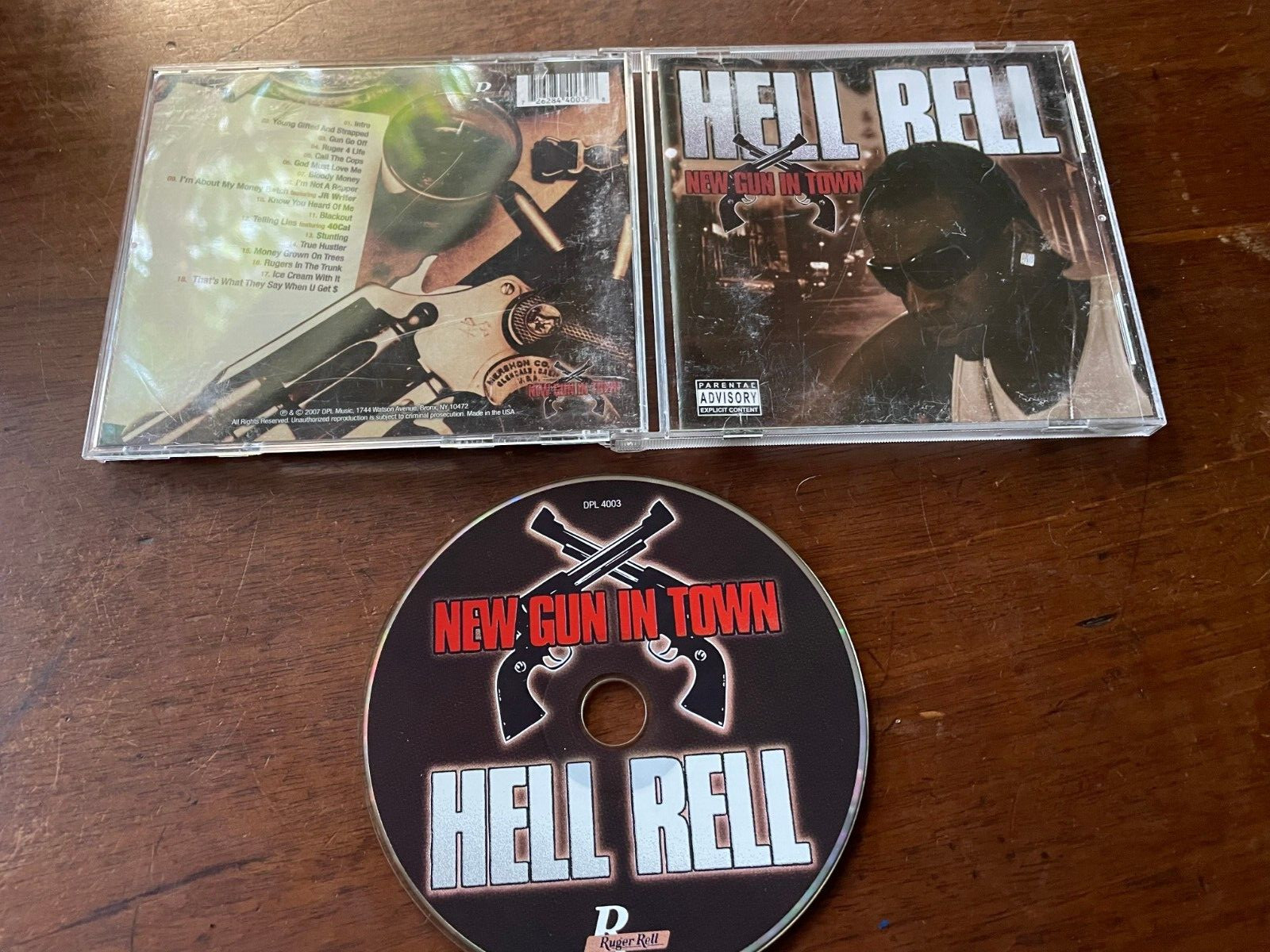 New Gun In Town (CD, Used, 2007) HELL RELL