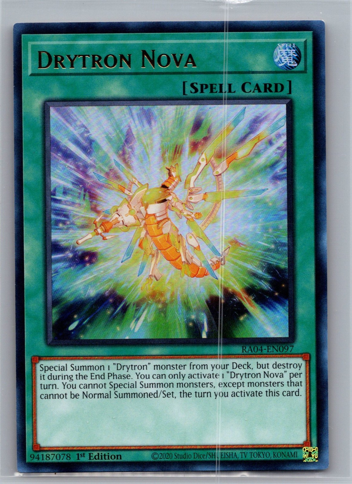 Drytron Nova (UR) RA04-EN097 1° Edizione NM