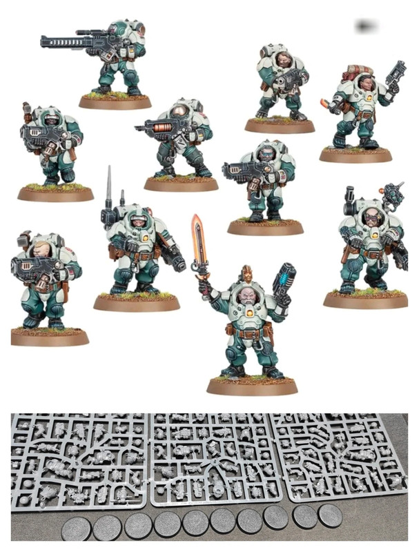 Warriors ligas de votann Warhammer40k