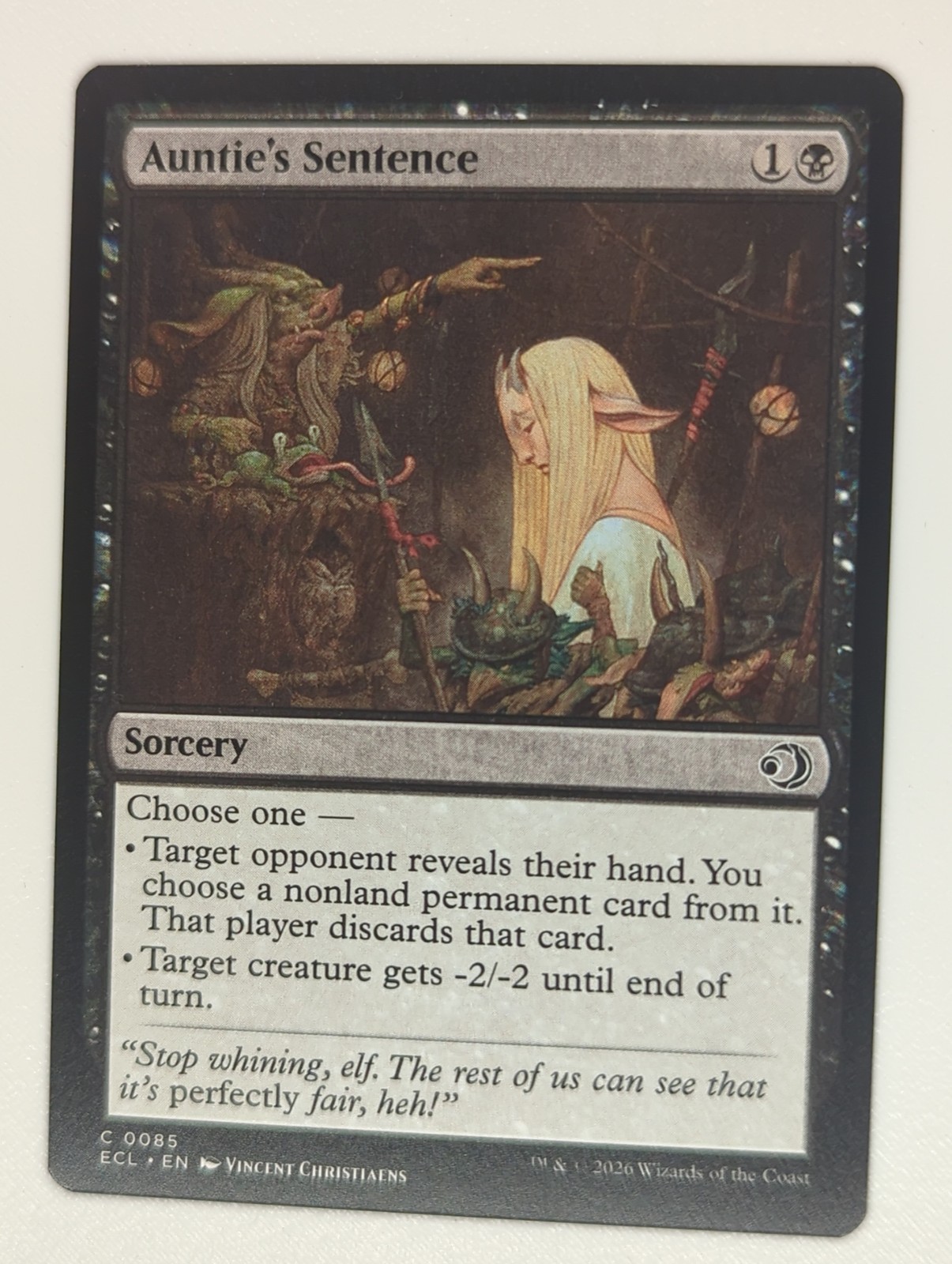 Magic: The Gathering - La frase della zia - x4
