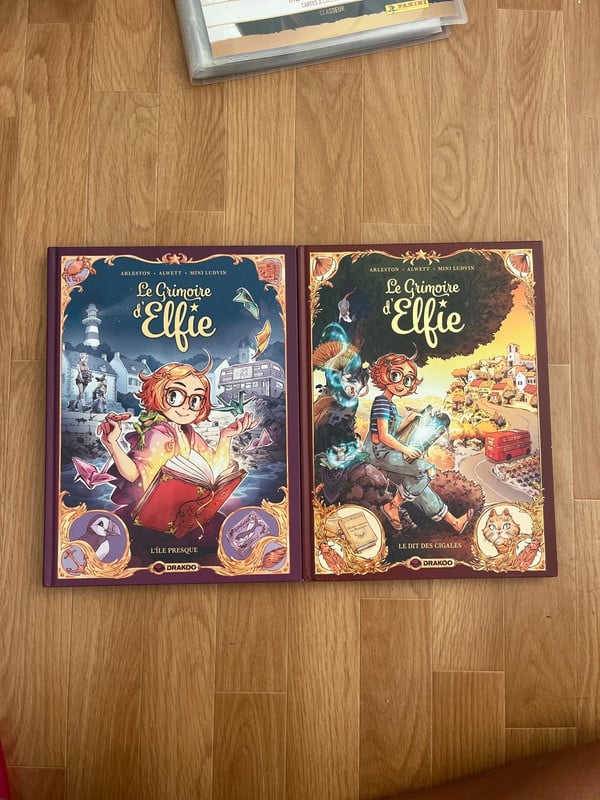 Lot 2 tomes « Le grimoire d’Elfie »