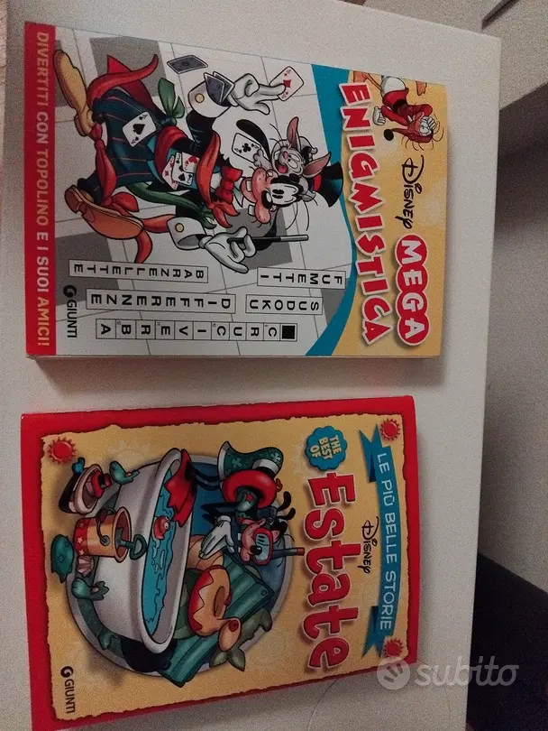 Enigmistica e fumetto Disney per bambini