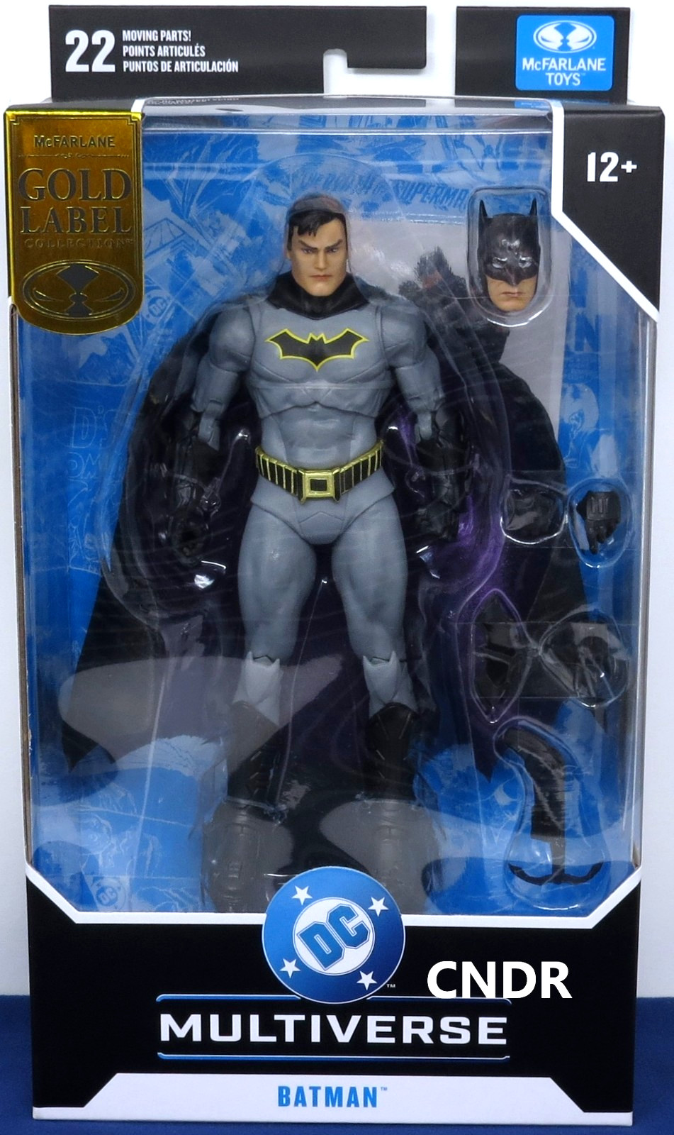 2025 Mcfarlane DC Multiverse Gold Label Collection DC Rebirth #1 Batman smascherato