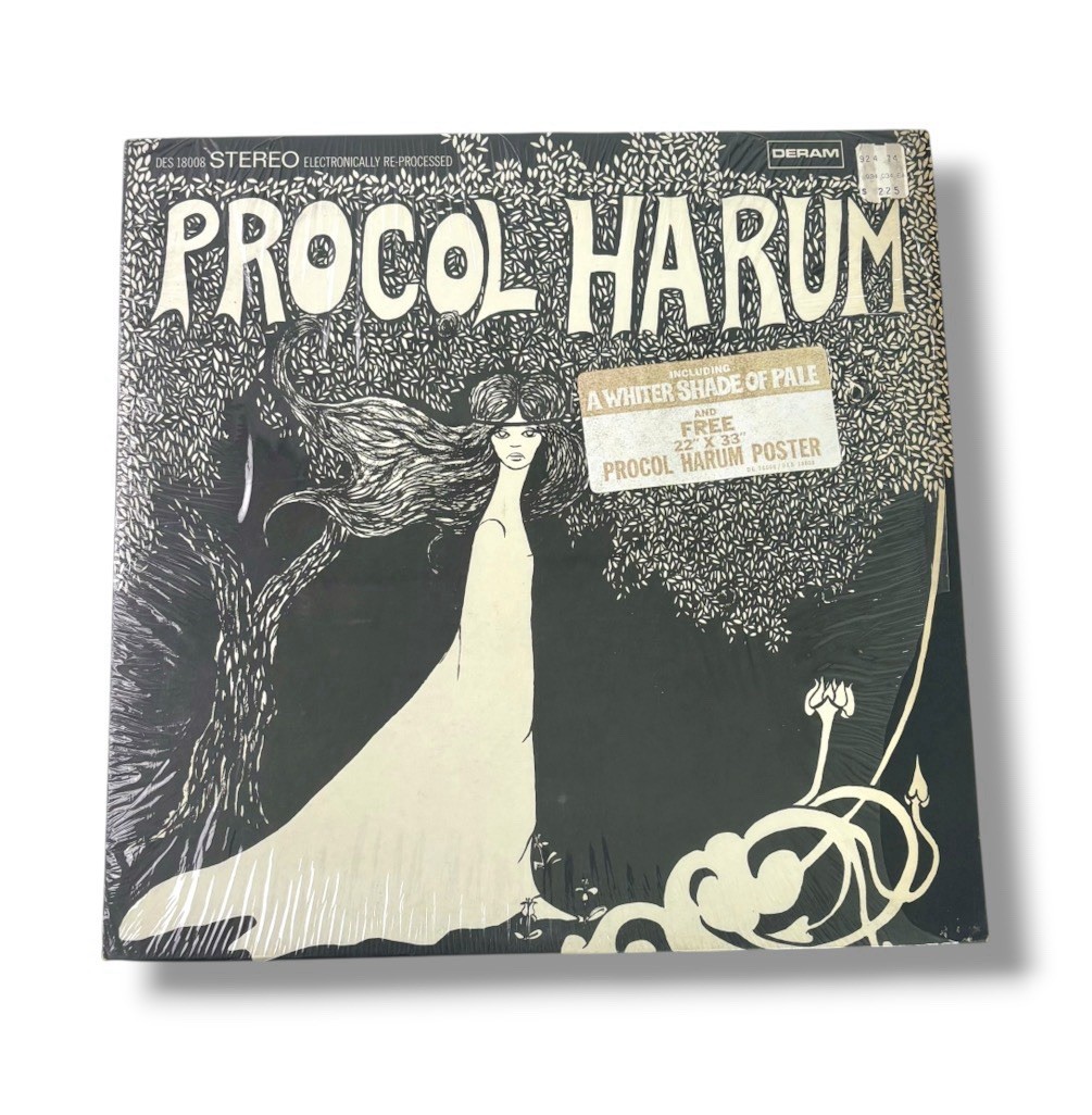 1967 US Stereo Pressing DES-18008 “Procol Harum” w/ Rare 22x33 Poster - NM
