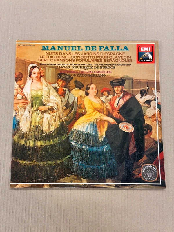 Vinyle 2 LP Manuel de Falla Le Tricorne Frühbeck de Burgos