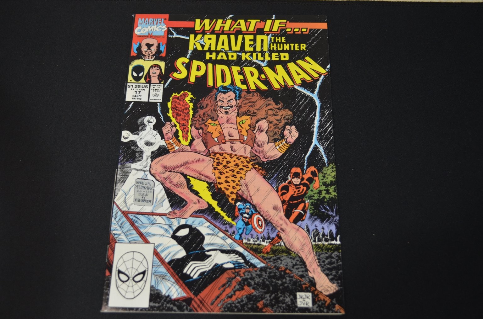 What If Kraven Had Killed Spider-Man #17 Marvel Comics 1990 copertina Jim Lee ottime condizioni+