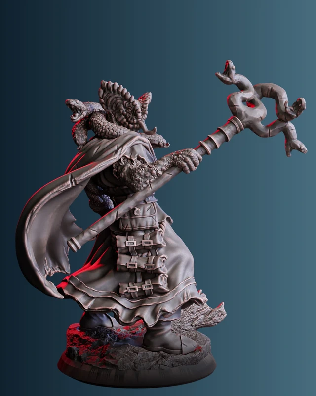 Mini 32mm - Halfblood Sorcerer