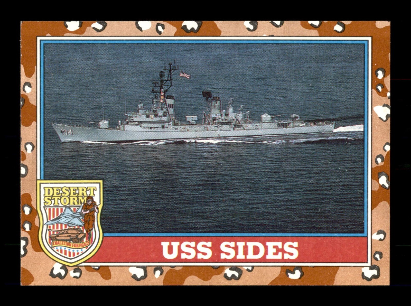 126 Uss Sides Desert Storm Topps 1991 Trading Card TCG CCG