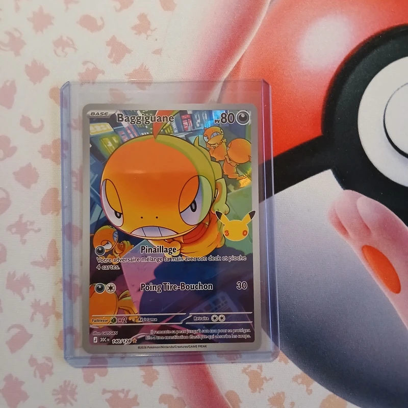 Carte pokémon 30 ans