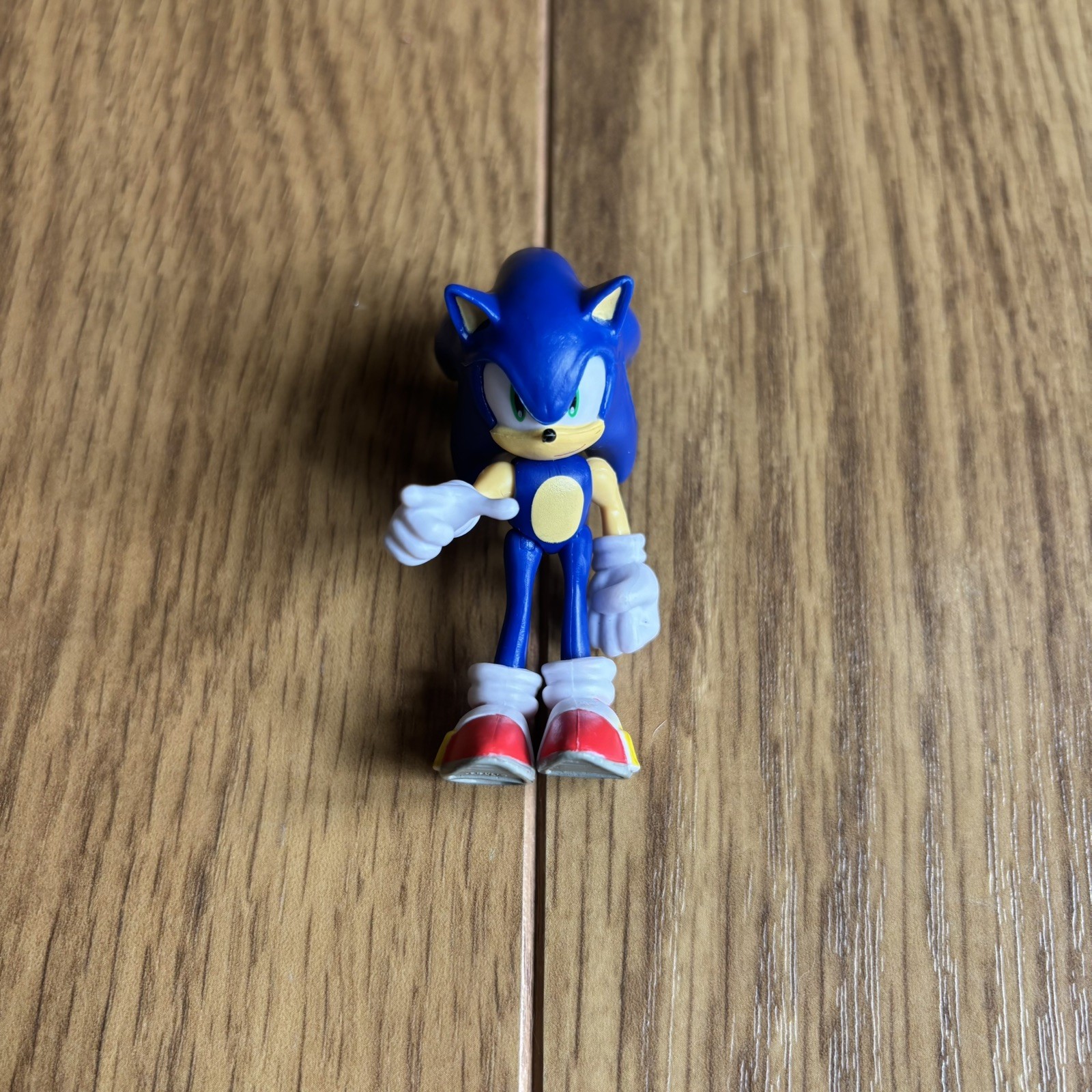 Sonic The Hedgehog Pointing Jakks Figura Giocattolo Snodato SEGA Autorizzato Collezionisti