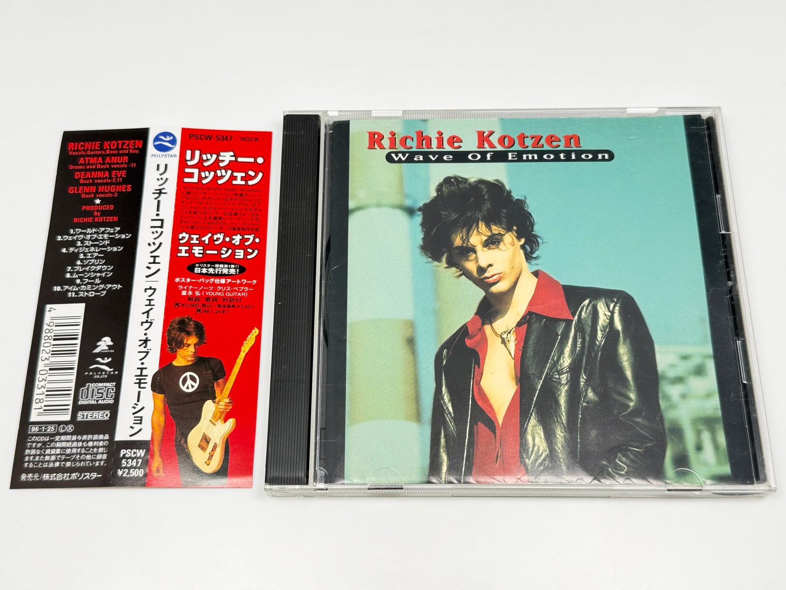 [CD] Richie Kotzen Wave Of Emotion Japan Import PSCW-5347