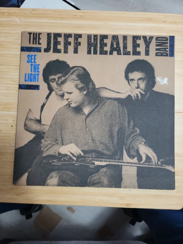 Jeff Healey Band: See the Light , original Innenhülle, LP