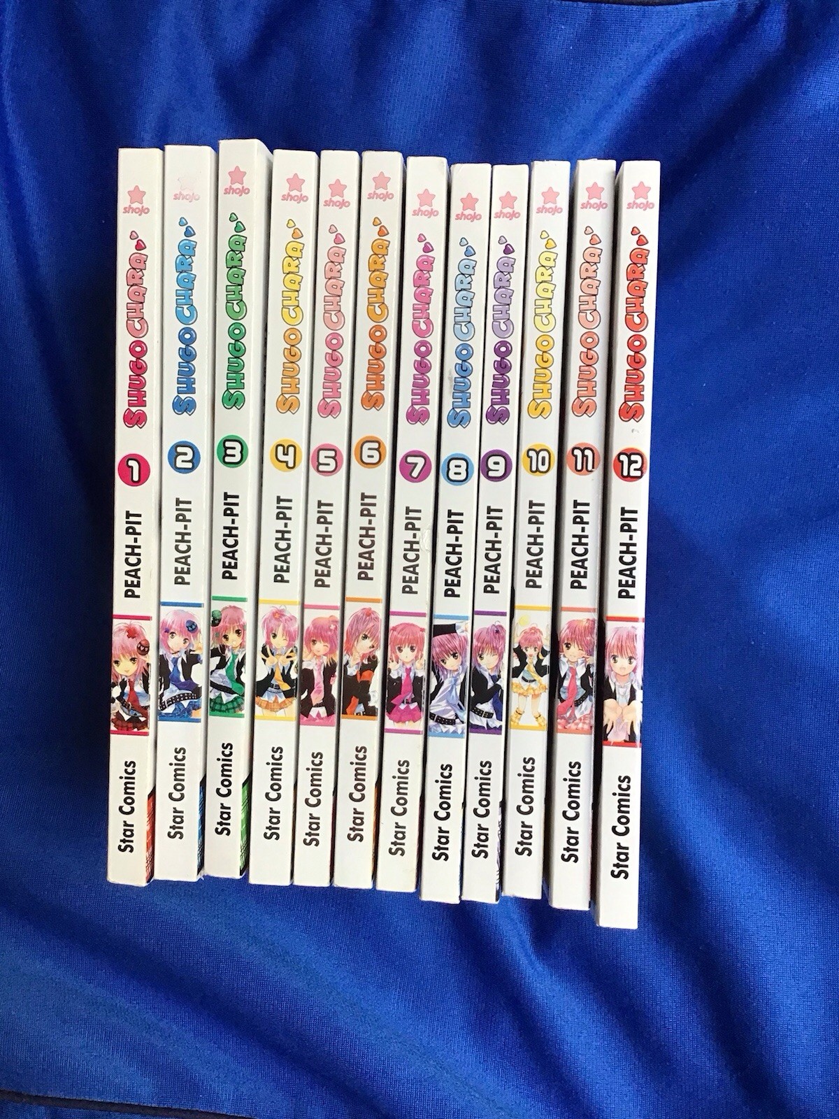 SHUGO CHARA 1-12 (SERIE COMPLETA) - PEACH PIT - STAR COMICS - MANGA ITA
