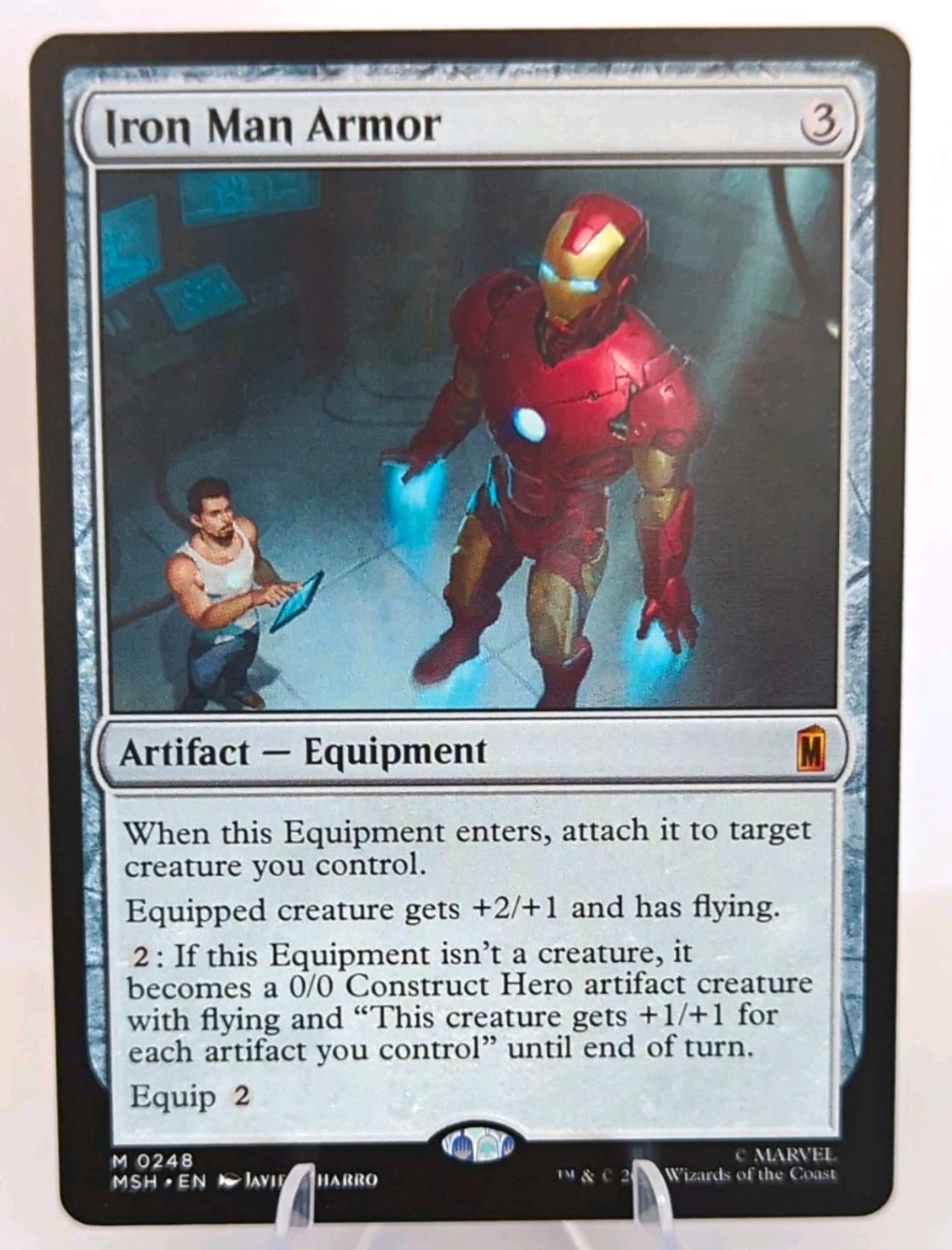 Iron Man Armor MTG Marvel Super Heroes Regular NM 