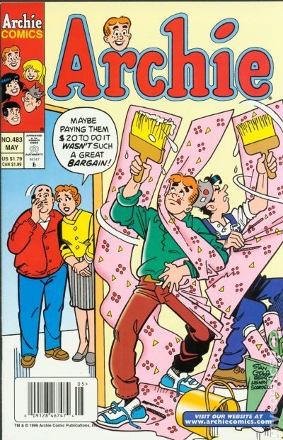 Archie #483 VG 1999 immagine stock basso grado