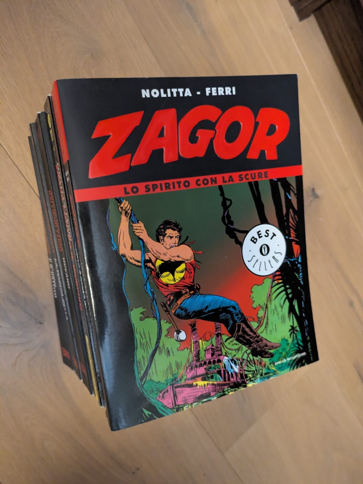 Fumetti Zagor Nolitta-Ferri lotto 5 fumetti - Mondadori e Bonelli