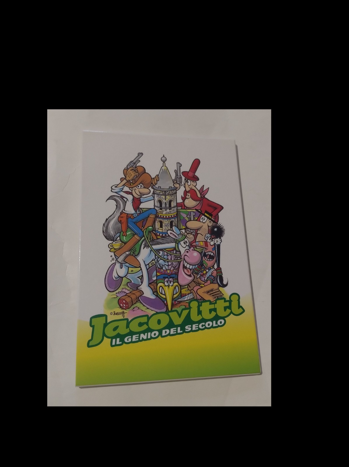 JACOVITTI IL GENIO DEL SECOLO - cartolina TIFERNO COMICS 2010