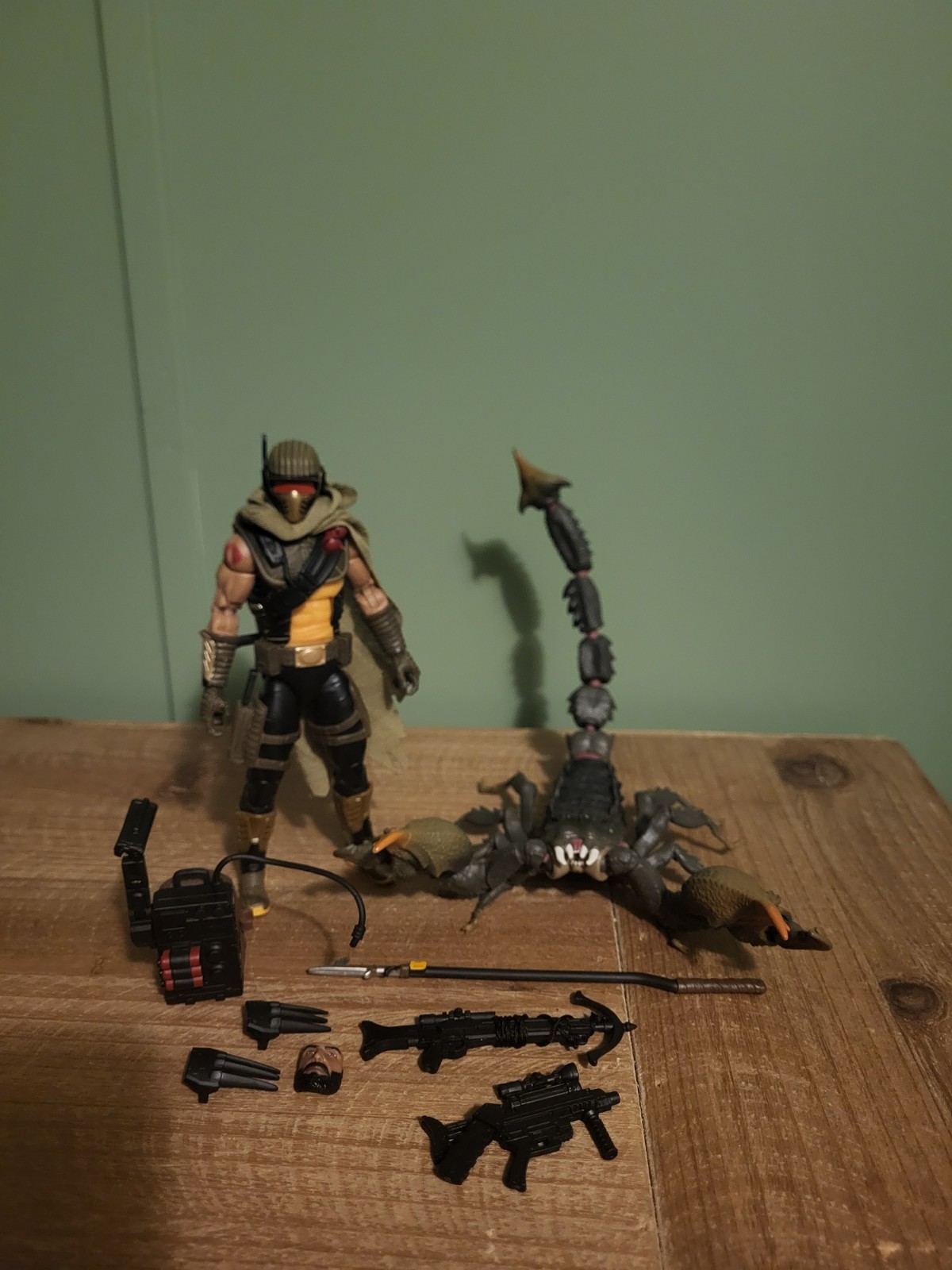 GI JOE CLASSIFIED 180 DESERT SCORPION E SKRP10N-25 NUOVO SCIOLTO 100% COMPLETO