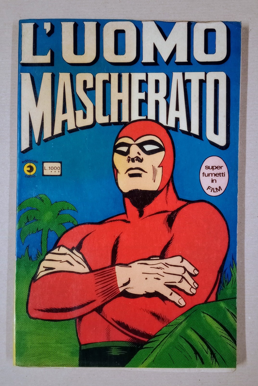 L'uomo Mascherato Super Fumetti in Film Editoriale Corno